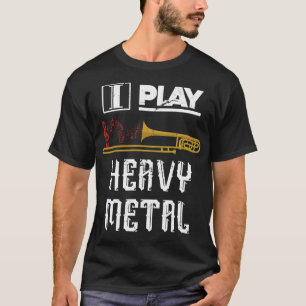 Heavy Metal Music Trombone T-shirt