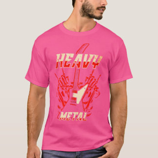 Heavy metal muziek 10 t-shirt