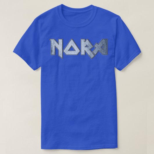Heavy metal Nora T-shirt (Design voorkant)