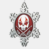 Heavy Metal Ornament Rock & Roll Drummer Custom (Rechts)