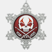 Heavy Metal Ornament Rock & Roll Drummer Custom (Voorkant)