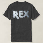 Heavy metal Rex T-shirt (Design voorkant)