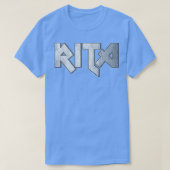 Heavy metal Rita T-shirt (Design voorkant)