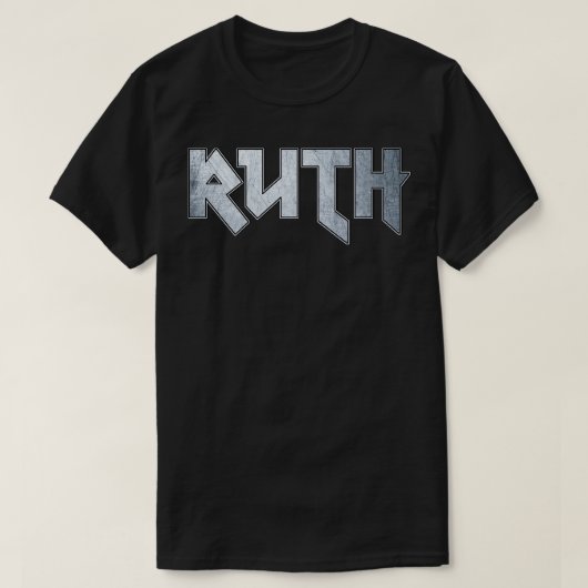 Heavy metal Ruth T-shirt (Design voorkant)