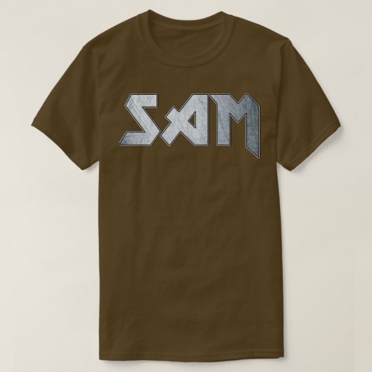 Heavy metal Sam T-shirt (Design voorkant)