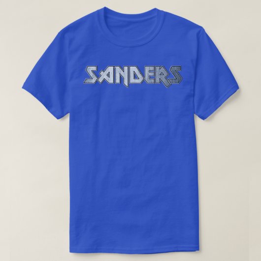 Heavy metal Sanders T-shirt (Design voorkant)