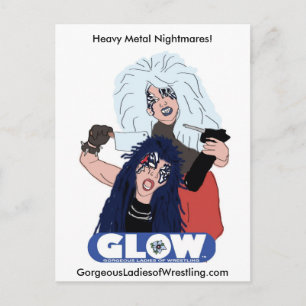 Heavy Metal Sisters Post Car Briefkaart