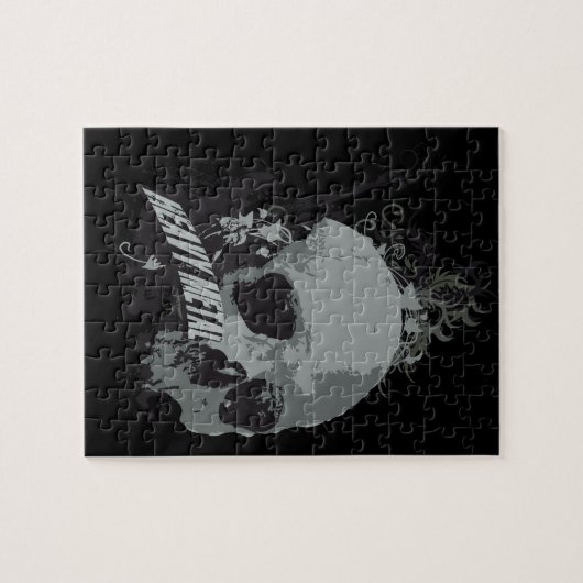 Heavy Metal Skull Legpuzzel (Horizontaal)