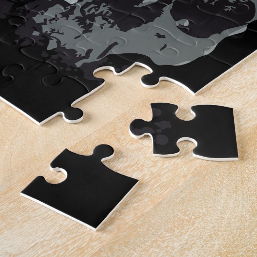 Heavy Metal Skull Legpuzzel (Zijkant)