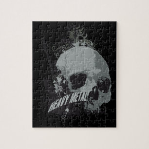 Heavy Metal Skull Legpuzzel