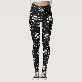 Heavy Metal Skulls Leggings