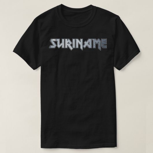 Heavy metal Suriname T-shirt (Design voorkant)