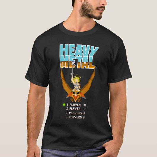 Heavy Metal T-shirt (Voorkant)