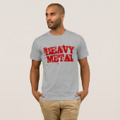 Heavy Metal T-shirt - Heavy Metal Rock T-shirts (Voorkant volledig)