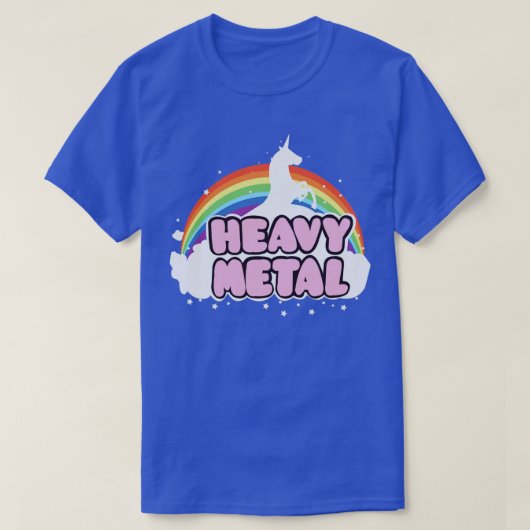 Heavy Metal Unicorn Music Ella Lopez Gift T-shirt (Design voorkant)