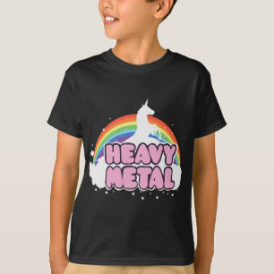 Heavy Metal Unicorn Music Ella Lopez T-shirt