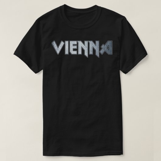 Heavy metal Wenen T-shirt (Design voorkant)