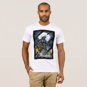 Heavy metal werewolf t-shirt (Voorkant volledig)