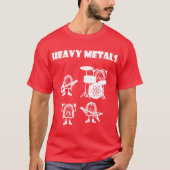 Heavy metals1 gift t-shirt (Voorkant)