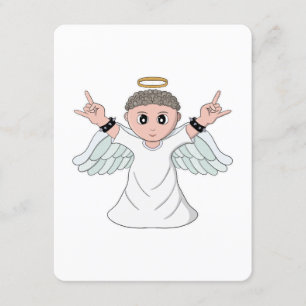 Heavy Music Loving Angel Informatiekaartje