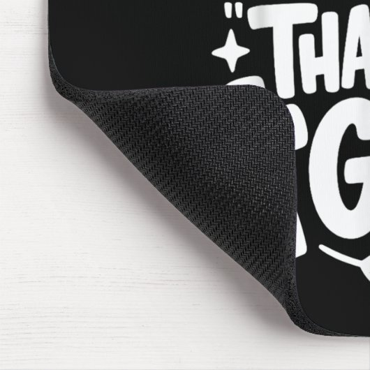 Heavy On The Thank You God Retro  Muismat (Hoek)