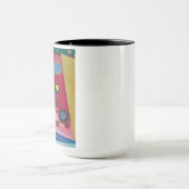 Heavy Red, 1924, door Wassily Kandinsky Mok (Midden)