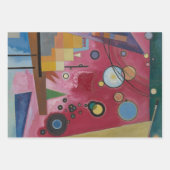 Heavy Red by Wassily Kandinsky Inpakpapier Vel (Voorkant 3)