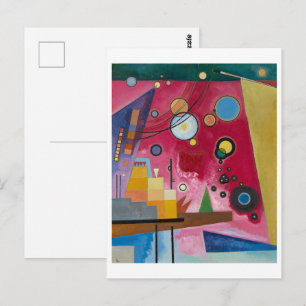 Heavy Red Kandinsky Briefkaart