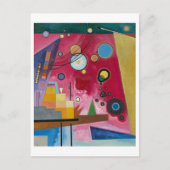 Heavy Red | Kandinsky | Briefkaart (Voorkant)