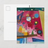 Heavy Red | Kandinsky | Briefkaart (Voorkant / Achterkant)