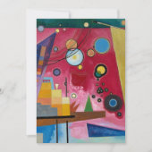 Heavy Red van Wassily Kandinsky Bedankkaart (Voorkant)