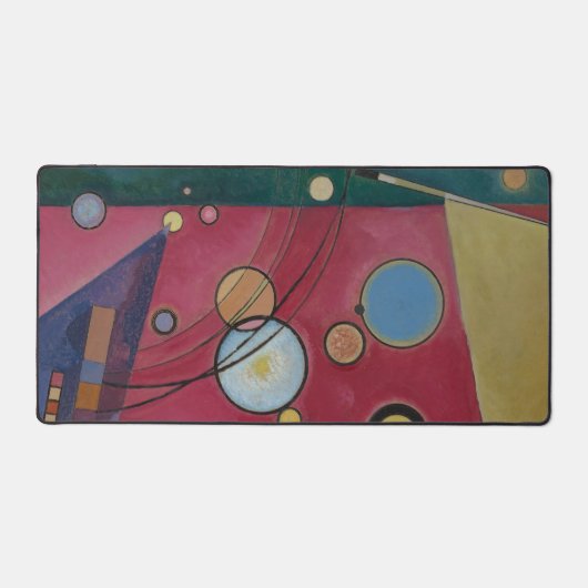 Heavy Red van Wassily Kandinsky Bureaumat (Voorkant)
