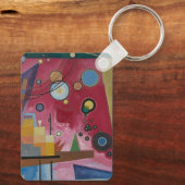 Heavy Red van Wassily Kandinsky Sleutelhanger (Achterkant)