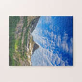 Heavy Runner En Reynolds Mountain In De Morgen Legpuzzel (Horizontaal)
