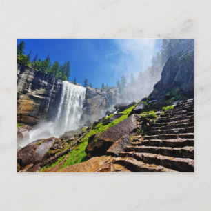Heavy Spray uit Vernal   Nationaal park Yosemite Briefkaart