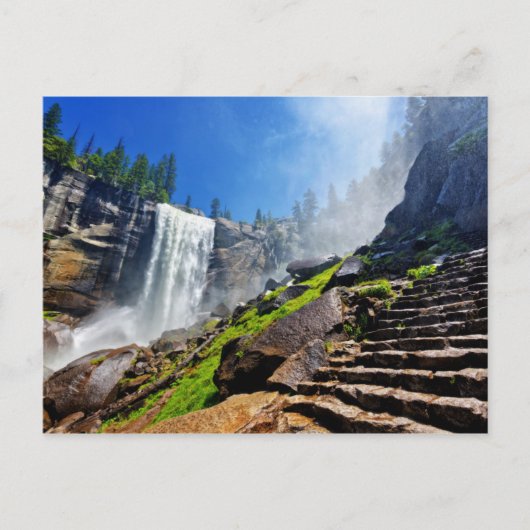 Heavy Spray uit Vernal | Nationaal park Yosemite Briefkaart (Voorkant)