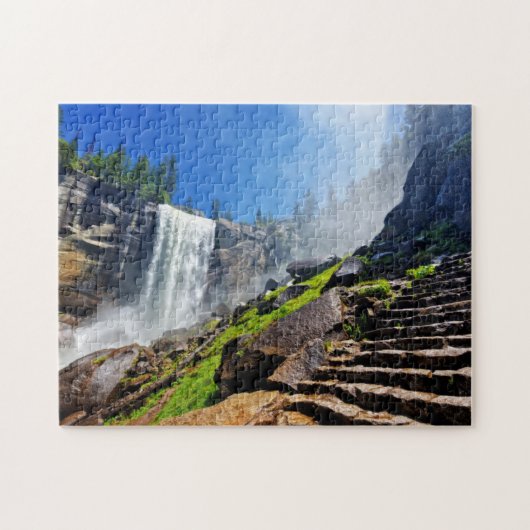 Heavy Spray uit Vernal | Nationaal park Yosemite Legpuzzel (Horizontaal)