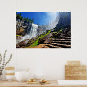Heavy Spray uit Vernal | Nationaal park Yosemite Poster (Keuken)