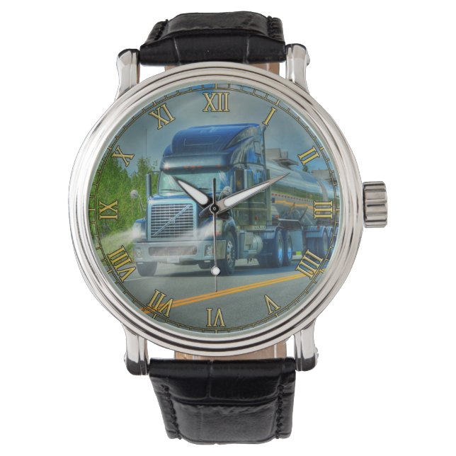 Heavy Transport Truck #Gift Watch bereik Horloge (Voorkant)