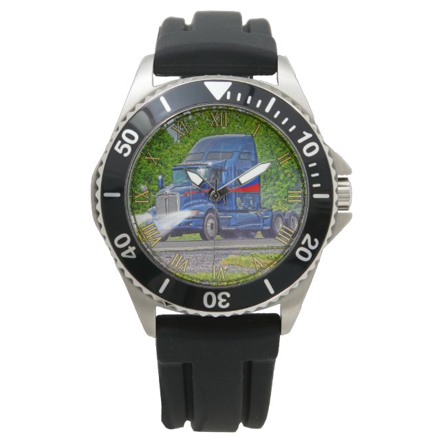 Heavy Transport Truck #Gift Watch bereik Horloge (Voorkant)