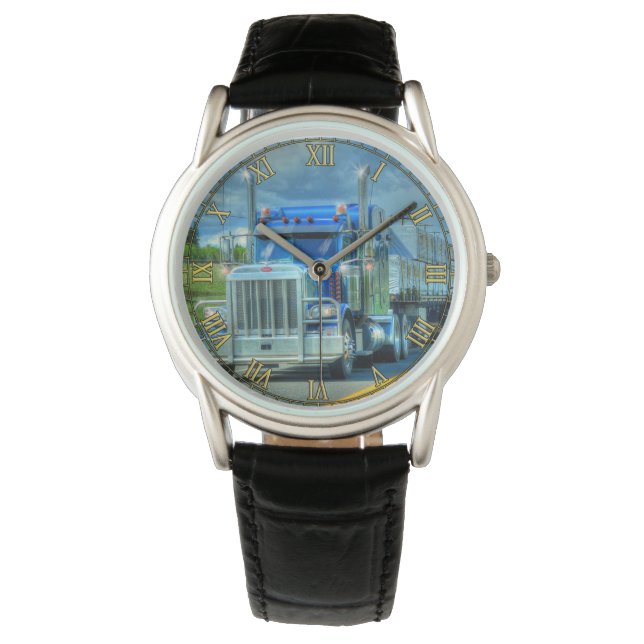 Heavy Transport Truck #Gift Watch bereik Horloge (Voorkant)