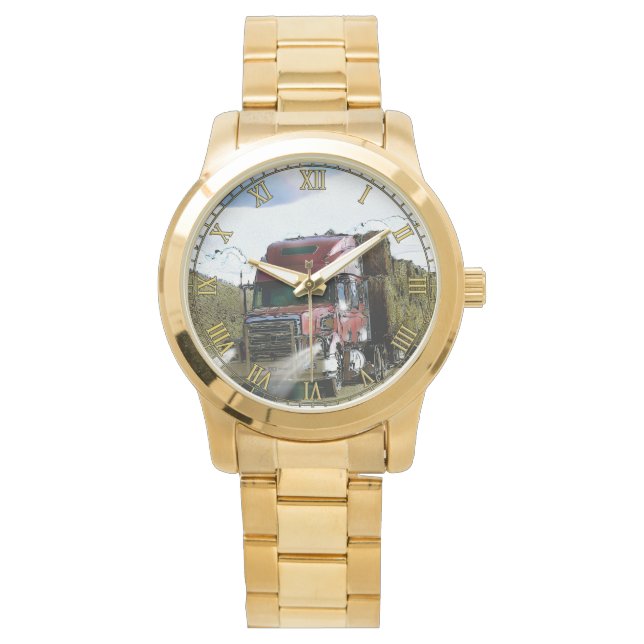 Heavy Transport Truck #Gift Watch bereik Horloge (Voorkant)