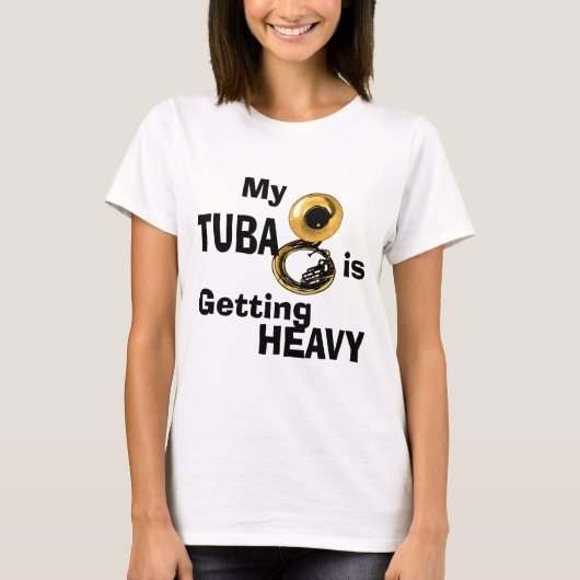Heavy Tuba T-shirt (Voorkant)