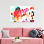 Heavy Words Canvas Afdruk (Insitu (Woonkamer))