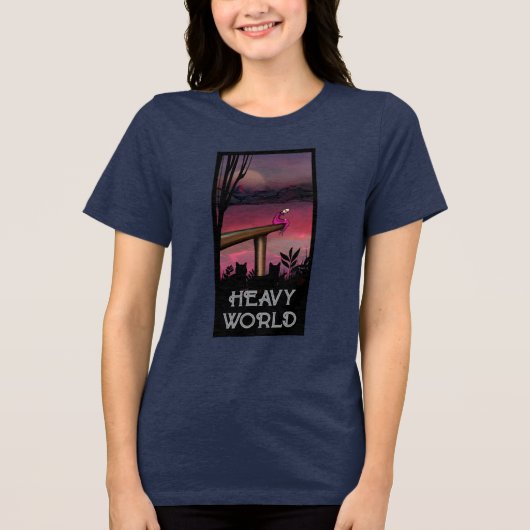 Heavy World T-shirt (Voorkant)
