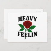 Heavyfeelin-Briefkaart Briefkaart (Voorkant / Achterkant)