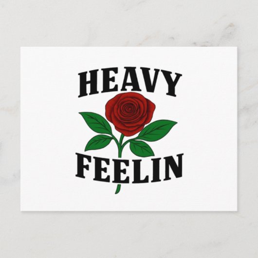 Heavyfeelin-Briefkaart Briefkaart (Voorkant)