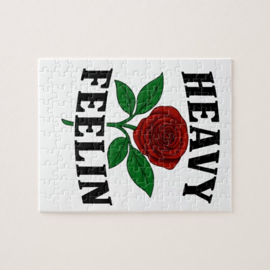 Heavyfeelin-puzzel Legpuzzel (Horizontaal)