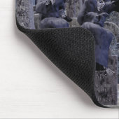 Heavymetal buzz graveyard mousepad muismat (Hoek)