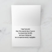 HEB "2" NA ALLES WAT UW *BIRTHDAY* IS KAART (Binnen)